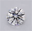 Del inventario de diamantes de laboratorio, 1.03 quilates, Redondo , Color F, claridad VS2 y certificado IGI