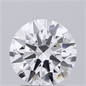 Lab Grown Diamond 1.93 Carats, Round with Ideal Cut, E Color, SI1 Clarity and Certified by IGI