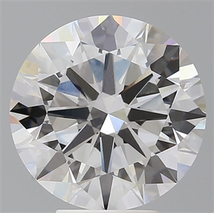 Picture of Lab Grown Diamond 5.55 Carats, Round with Excellent Cut, E Color, VVS2 Clarity and Certified by IGI