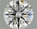 Diamante Natural 0.42 quilates, Redondo , Color G, claridad VS2 y certificado GIA