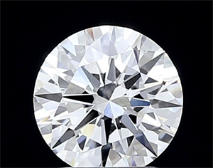 Picture of Lab Grown Diamond 1.06 Carats, Round with Ideal Cut, D Color, VVS2 Clarity and Certified by IGI