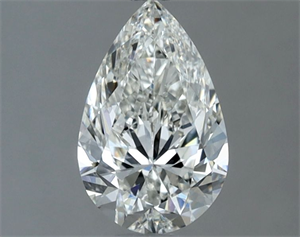Picture of Natural Diamond 0.80 Carats, Pear with  Cut, I Color, VS1 Clarity and Certified by GIA