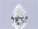 Natural Diamond 0.41 Carats, Pear with  Cut, I Color, SI1 Clarity and Certified by GIA