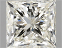 Natural Diamond 1.00 Carats, Princess with  Cut, J Color, VVS1 Clarity and Certified by IGI