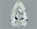 Natural Diamond 0.80 Carats, Pear with  Cut, I Color, SI1 Clarity and Certified by IGI