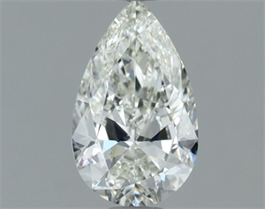 Picture of Natural Diamond 0.80 Carats, Pear with  Cut, I Color, SI1 Clarity and Certified by IGI