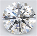 Lab Grown Diamond 4.32 Carats, Round with Excellent Cut, D Color, IF Clarity and Certified by GIA