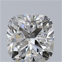Natural Diamond 1.01 Carats, Cushion with  Cut, G Color, VS2 Clarity and Certified by GIA