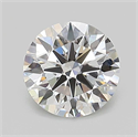 Del inventario de diamantes de laboratorio, 1.05 quilates, Redondo , Color D, claridad VVS2 y certificado IGI