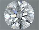 Diamante Natural 1.55 quilates, Redondo , Color F, claridad VS2 y certificado IGI
