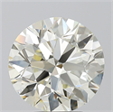 Natural Diamond 4.00 Carats, Round with Excellent Cut, M Color, VS1 Clarity and Certified by GIA