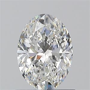Foto Diamante Natural 0.90 quilates, Ovalado , Color F, claridad SI1 y certificado GIA de
