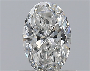 Picture of Natural Diamond 0.50 Carats, Oval with  Cut, F Color, VVS1 Clarity and Certified by GIA
