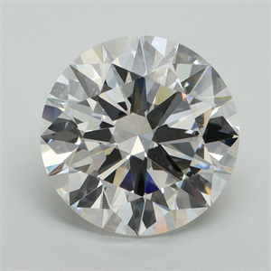 Picture of Lab Grown Diamond 6.04 Carats, Round with Ideal Cut, F Color, VVS2 Clarity and Certified by IGI