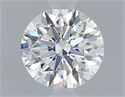 Diamante Natural 0.41 quilates, Redondo , Color G, claridad IF y certificado GIA