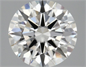 Lab Grown Diamond 1.73 Carats, Round with Ideal Cut, D Color, VS1 Clarity and Certified by IGI