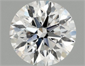 Lab Grown Diamond 1.28 Carats, Round with Excellent Cut, E Color, VS2 Clarity and Certified by IGI