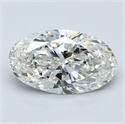 Diamante Natural 2.01 quilates, Ovalado , Color I, claridad SI2 y certificado GIA