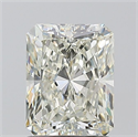 Diamante Natural 1.50 quilates, Radiante , Color K, claridad VVS2 y certificado GIA