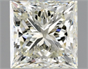 Natural Diamond 1.50 Carats, Princess with  Cut, M Color, SI1 Clarity and Certified by GIA