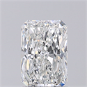 Natural Diamond 1.50 Carats, Radiant with  Cut, G Color, VVS1 Clarity and Certified by GIA