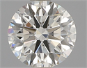 Diamante Natural 0.81 quilates, Redondo , Color J, claridad VVS1 y certificado GIA