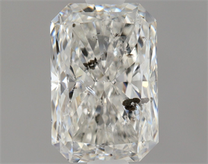 Picture of Natural Diamond 0.80 Carats, Radiant with  Cut, F Color, SI2 Clarity and Certified by HRD