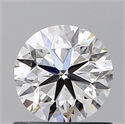 Diamante Natural 0.80 quilates, Redondo , Color D, claridad VS2 y certificado GIA