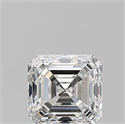 Diamante Natural 1.01 quilates, Asscher , Color F, claridad VS2 y certificado GIA