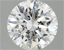 Del inventario de diamantes de laboratorio, 2.09 quilates, Redondo , Color E, claridad VS1 y certificado IGI