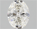 Natural Diamond 1.01 Carats, Oval with  Cut, J Color, VS2 Clarity and Certified by GIA