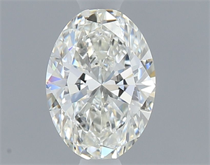 Picture of Natural Diamond 0.50 Carats, Oval with  Cut, H Color, VS2 Clarity and Certified by GIA