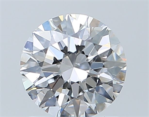 Picture of Natural Diamond 0.90 Carats, Round with Excellent Cut, D Color, SI1 Clarity and Certified by GIA