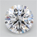 Del inventario de diamantes de laboratorio, 2.14 quilates, Redondo , Color D, claridad VVS1 y certificado GIA