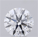 Lab Grown Diamond 3.83 Carats, Round with Ideal Cut, D Color, IF Clarity and Certified by IGI