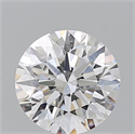 Natural Diamond 1.08 Carats, Round with Excellent Cut, G Color, SI1 Clarity and Certified by GIA