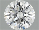 Lab Grown Diamond 2.00 Carats, Round with Excellent Cut, D Color, VVS2 Clarity and Certified by IGI