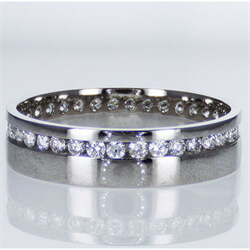 Picture of 1.05 carats 6mm eternity court wedding or anniversary ring