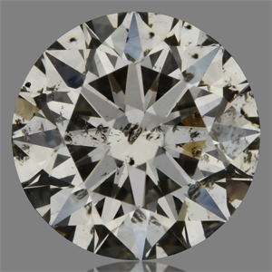 Picture of Natural Diamond 0.70 Carats, Round with Excellent Cut, G Color, I1 Clarity and Certified by GIA