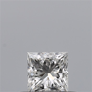 Picture of Natural Diamond 0.27 Carats, Princess with  Cut, F Color, VS1 Clarity and Certified by GIA