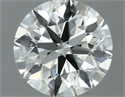Natural Diamond 0.70 Carats, Round with Excellent Cut, K Color, VS1 Clarity and Certified by IGI
