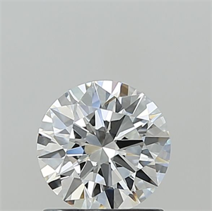 Picture of Lab Grown Diamond 1.01 Carats, Round with Ideal Cut, E Color, VVS2 Clarity and Certified by IGI