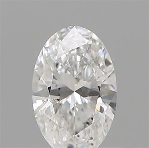 Picture of Natural Diamond 0.30 Carats, Oval with  Cut, D Color, SI2 Clarity and Certified by GIA