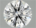 Del inventario de diamantes de laboratorio, 2.07 quilates, Redondo , Color E, claridad VS1 y certificado IGI