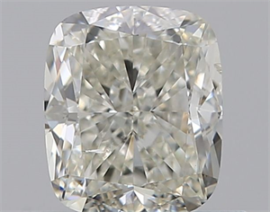 Foto Diamante Natural 0.70 quilates, Del cojín , Color J, claridad SI1 y certificado GIA de
