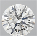 Lab Grown Diamond 4.02 Carats, Round with Ideal Cut, E Color, VS1 Clarity and Certified by IGI