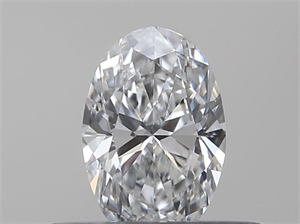 Picture of Natural Diamond 0.30 Carats, Oval with  Cut, F Color, VS1 Clarity and Certified by GIA