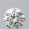 Diamante Natural 0.56 quilates, Redondo , Color J, claridad VS1 y certificado GIA