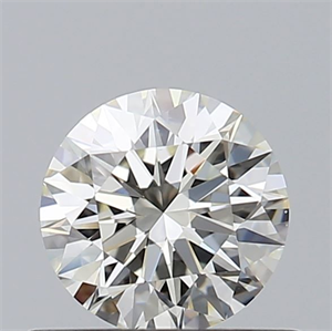 Foto Diamante Natural 0.56 quilates, Redondo , Color J, claridad VS1 y certificado GIA de