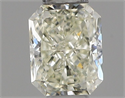 Natural Diamond 0.32 Carats, Radiant with  Cut, K Color, SI2 Clarity and Certified by IGI